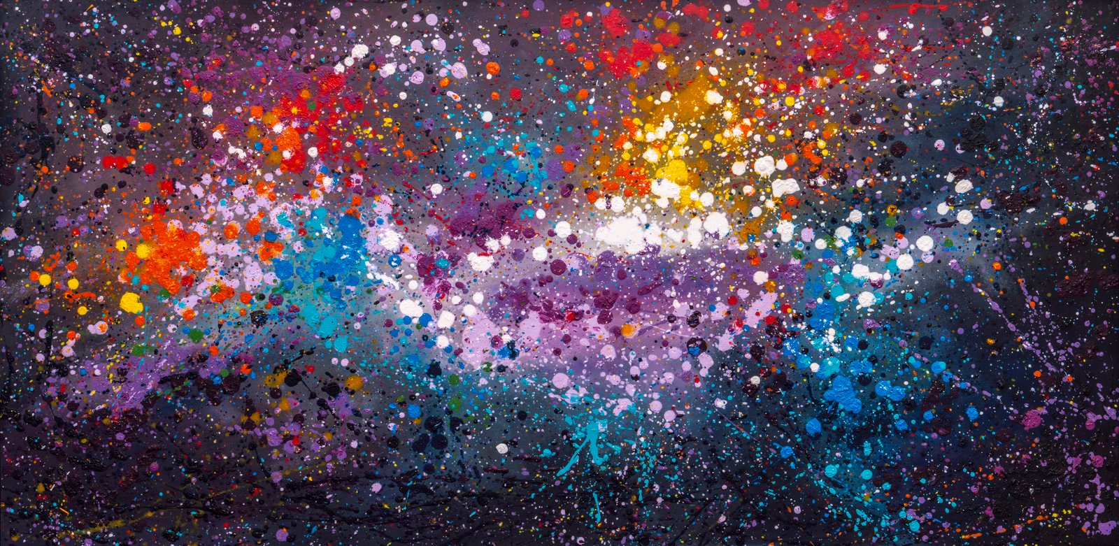Max Letts' art 'Exploding Galaxy'